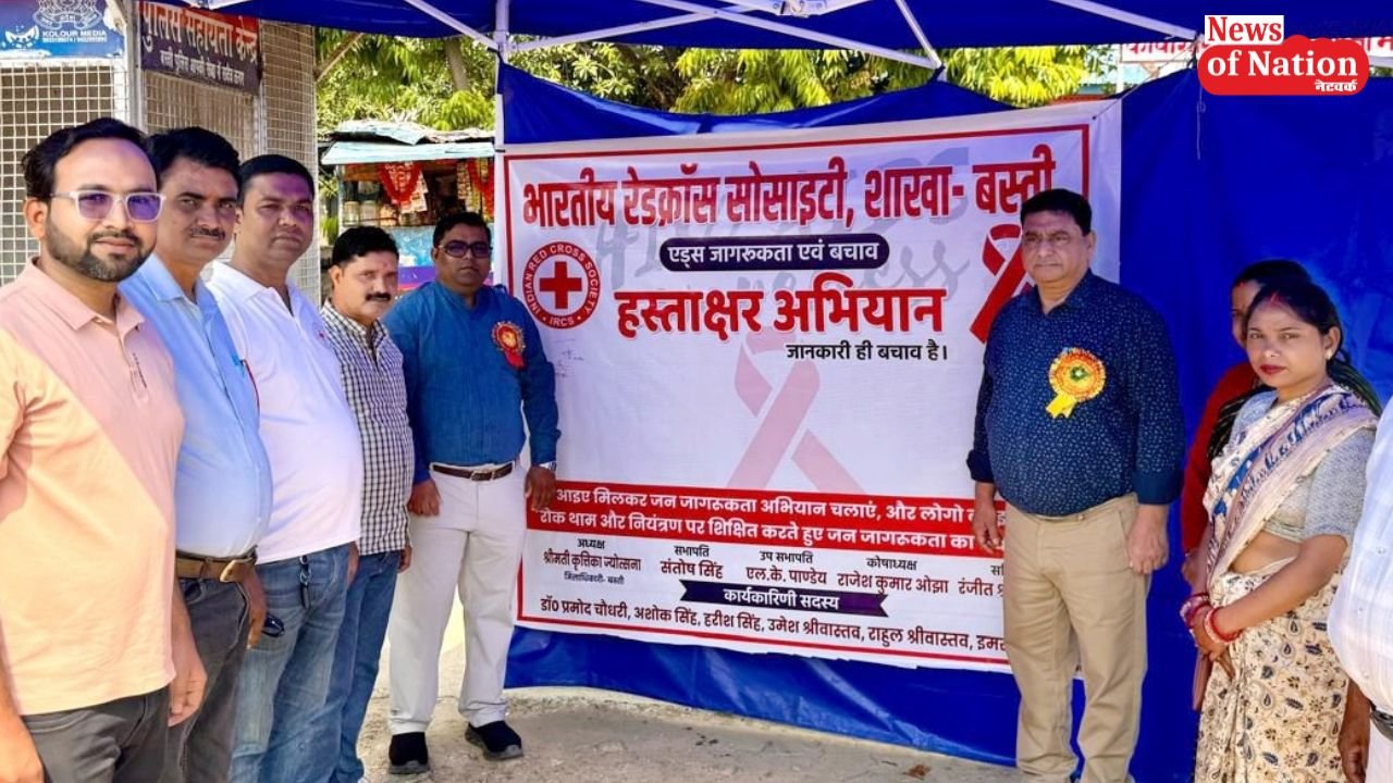 विश्व रेडक्रॉस दिवस पर जागरूकता अभियान में एचआईवी मुक्त भारत का संदेश
